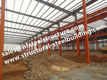 China Heiße galvanisierte industrielle Stahlgebäude-modulare Bau-Hallen und Lager Din1025 fournisseur