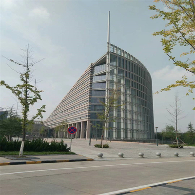 China Standard des hoher Aufstiegs-fabrizierte multi Boden-ASTM Stahlkonstruktions-Gebäude-Bibliotheks-Büro vor fournisseur