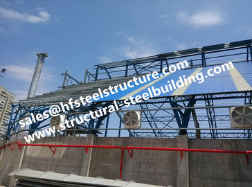 China Fabrizierte industrielle Stahlgebäudestruktur-Treppen-Überdachung fournisseur