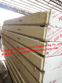 China Klassische Kühlraum-Baumaterial-Sandwich PU-Abkühlungs-Platte für Weg in Kühlraum 1150mm fournisseur