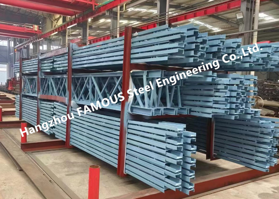 China Kundengebundene fabrizierte Stahlträger für Metalldecking-Boden fournisseur