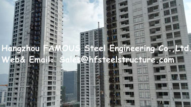 China Niedriges Aufstiegs-mehrstöckiges Stahlgebäude Q235/Q345 fabrizierte Stahlkonstruktions-Gebäude vor fournisseur