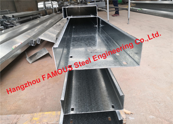 China AS / NZS Standard C Abschnitt Galvanisierte Stahlpurlins Stützstruktur fournisseur