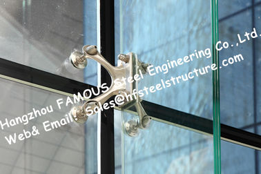 China Punkt feste Glassystem-Zwischenwand-Kabel gespannte Fassade, die Starglass-System stützt fournisseur