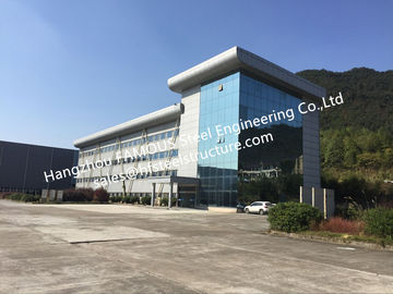 China Moderne Stahlkonstruktions-Vor-ausgeführte errichtende Bürogebäude-Industrieanlage zusammengebaut fournisseur