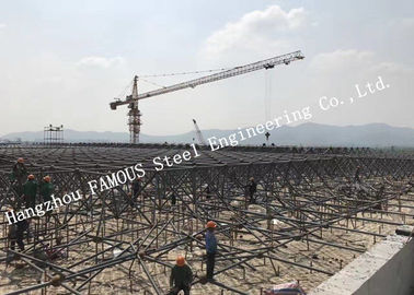 China Industrielle Fertigstahlgebäude mit heißer eingetauchter galvanisierter Oberflächenbehandlung fournisseur