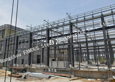 China Vorfabrizierte modulare industrielle Stahlgebäude-Größe kundengebundene schnelle Installation fournisseur