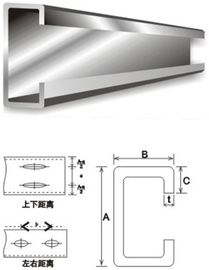 China Baumaterial galvanisierte Stahlpurlins fournisseur
