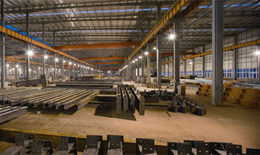 China Metallbau-Rahmen machte Anlage für industrielles Werkstatt-Lager fournisseur