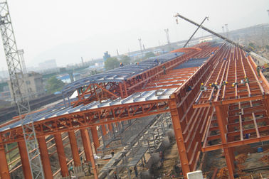 China Industrielle Hallen-vor industrielle Stahlgebäude durch PKPM, 3D3S, X-Stahl fournisseur