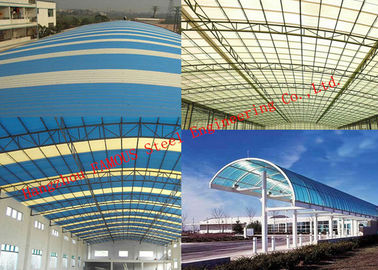 China UPVC-Deckungs-Stahlblech-Gebäude-Ausrüstungen für Fabrik-Gebäude und Bau-Haus fournisseur