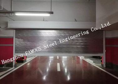 China Automatische galvanisierte industrielle Garagentor-Hochleistungsstahlrollen-Fensterladen-Tür für Untergrund fournisseur