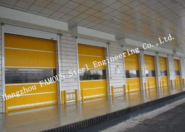 China Elektrische Hochgeschwindigkeitsstahl-Rollen-Fensterladen-Tür PVC-Oberfläche für Logistik-Mitte fournisseur