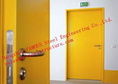 China Europäische Standard-feuerbeständige einzelne Stahltür für Haushalt oder Büronutzung fournisseur