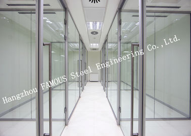 China Aluminiumrahmen, der doppelte Glasfassaden-Türen für CBD-Büro oder Ausstellungs-Ausstellungsraum schiebt fournisseur