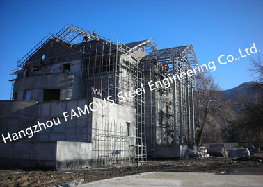 China Leichter Stahlkonstruktions-Landhaus-Haus-vor ausgeführter Hochbau mit Umhüllungs-Systemen fournisseur