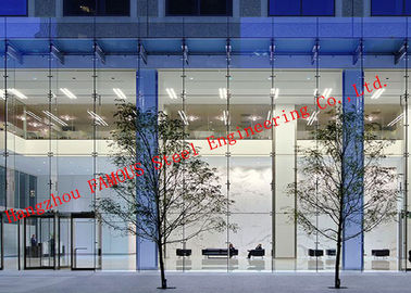 China Industrielle WohnGaragentor-Glasfassaden-Tür für Ausstellungs-Ausstellungsraum fournisseur