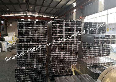 China Galvanisiertes Stahlmaterial Girts AS/ANZ4600 purlins C25019 C/Z Form für Wohngebäude fournisseur