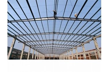 China Lange Längen-/einzelne Spannen-industrielle Stahlgebäude/Werkstatt/Lager mit großem Raum fournisseur