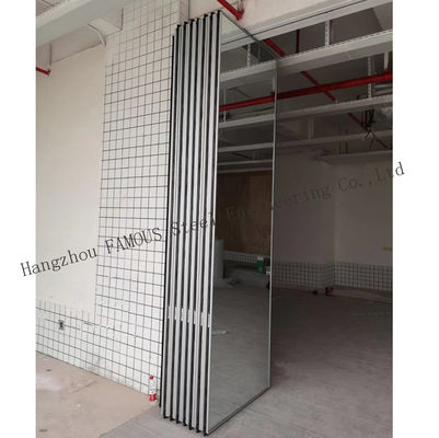 China Büro-bewegliche akustische glasig-glänzende Platte milderte Innenglaswand-Fach fournisseur