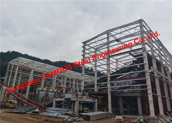China Stein-Bergbaumühlfertigungsstraße-schwere Stahlwerkstatt-industrieller Stahlkonstruktions-Bau fournisseur