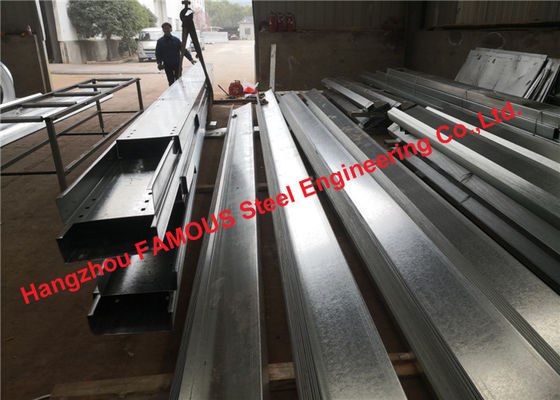 China Galvanisierte Stahlpurlins Cee Channel mit Balustraden-Rahmen der Aluminiumlegierungs-5052-H36 fournisseur
