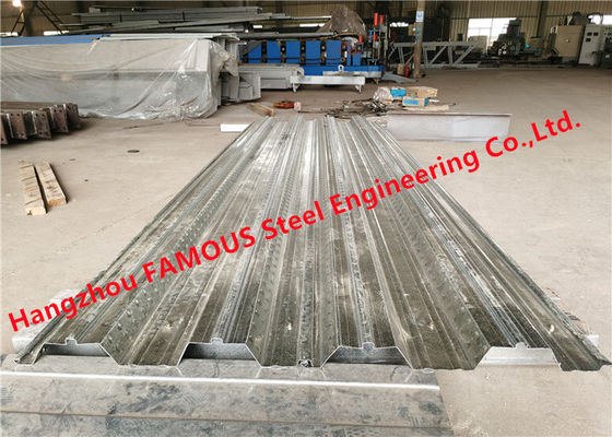 China Galvanisiertes gewölbtes zusammengesetztes Boden Decking-Stahlblatt für Bau fournisseur