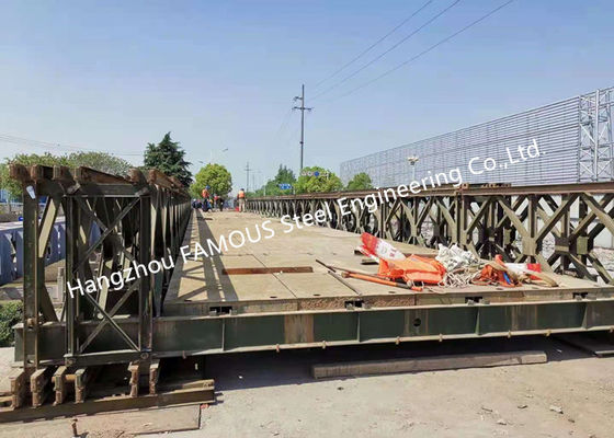 China AWS D1.1D1.5 fabrizierte Stahlkonstruktionen für modularen Brücken-Binder-Träger fournisseur