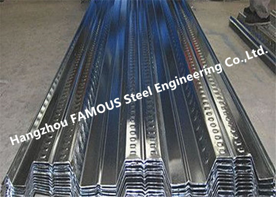 China Seismische galvanisierte gewölbte Stahlboden Decking-Dauerhaft-Antiunterstützung fournisseur