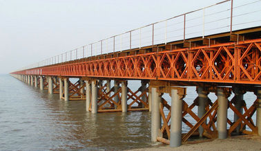 China Soem/kundenspezifisches Schweißens-modulare Stahlbrücke/Vertrag fabrizierten Bailey-Brücke vor fournisseur