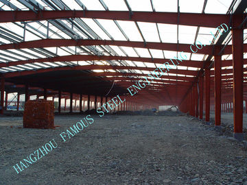 China H-Abschnitt-Strahlen/Spalten-Stahlbaugebäude führten vor 80 x 100 Clearspan aus fournisseur