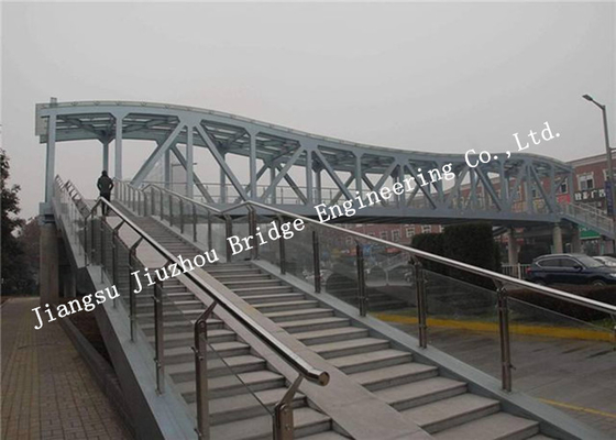China Metallerrichtende Stahlfußgängerbrücke malte Bailey Panel Prefabricated fournisseur