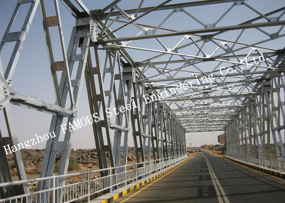 China AWS D1.1D1.5 fabrizierte modularen Bailey Bridge Truss Girder America-Stahlstandard fournisseur
