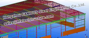 China Stahlwerkstatt-Tiefbau-strukturelle Entwürfe für Herstellungen fournisseur