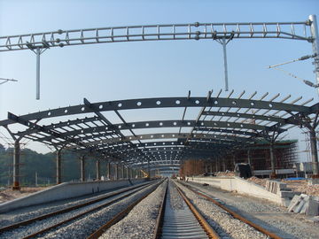 China Bahnhofs-strukturelle Vor-ausgeführte errichtende Rost-Beweis-Malerei mit 2-4 Schichten fournisseur