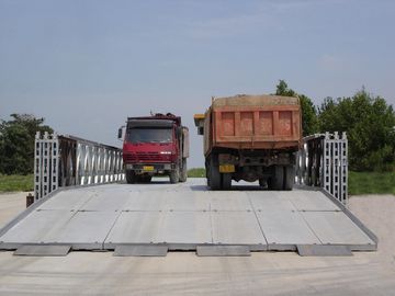 China Baustahl-Bailey-Brücke, modulare Stahlbrücke, tragbare vorfabrizierte Fachwerkbrücke fournisseur