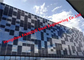 Angetriebenes Solargebäude integrierte photo-voltaische faltende Zwischenwand für Bürogebäude fournisseur