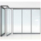 Rechteck-Glaswand-Trennwand-einfache Installation mit hoher Transparenz fournisseur