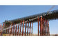 Einbahnige vorfabrizierte Bailey Stahlbrückenbau-Versammlung Multispan fournisseur