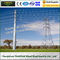 Heißer galvanisierter Stahlröhrengittermast für Telekommunikations-Antennen-Verteilung der elektrischen Leistung fournisseur