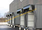Handels-PVC-Türen mit faltender Gummidichtung für logistischen Entleerungsplattform-Gebrauch fournisseur
