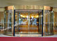 Moderne elektrische Glasfassaden-Türen Revoling für Hotel-oder Einkaufszentrum-Lobby fournisseur