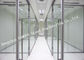 Aluminiumrahmen, der doppelte Glasfassaden-Türen für CBD-Büro oder Ausstellungs-Ausstellungsraum schiebt fournisseur