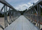 200 Art dauerhafte galvanisierte Oberflächenbehandlungs-Stahl-Bailey-Brücken-Doppelreihen-Brücke fournisseur