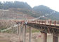 Kundengebundener Entwurfs-vorfabrizierter Stahlkonstruktions-Bailey-Brückenbau weitgespannt fournisseur