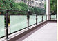 Inneneinrichtungs-Metallaluminiumglasbalustraden-U-Profilstäbeunterseite für zuhause und draußen fournisseur