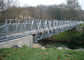 BRITISCHER zusammengebauter vorübergehender Fußgänger-Standardstahl Bailey Bridge Public Transportation fournisseur