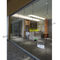 Büro-bewegliche akustische glasig-glänzende Platte milderte Innenglaswand-Fach fournisseur
