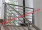 Runden-oder Rechteck-Spitze leiten glatter 800MM Edelstahl-Treppen-Handlauf-Antikorrosion fournisseur