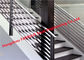 Runden-oder Rechteck-Spitze leiten glatter 800MM Edelstahl-Treppen-Handlauf-Antikorrosion fournisseur